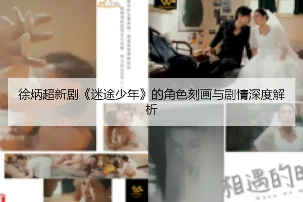 徐炳超新剧《迷途少年》的角色刻画与剧情深度解析